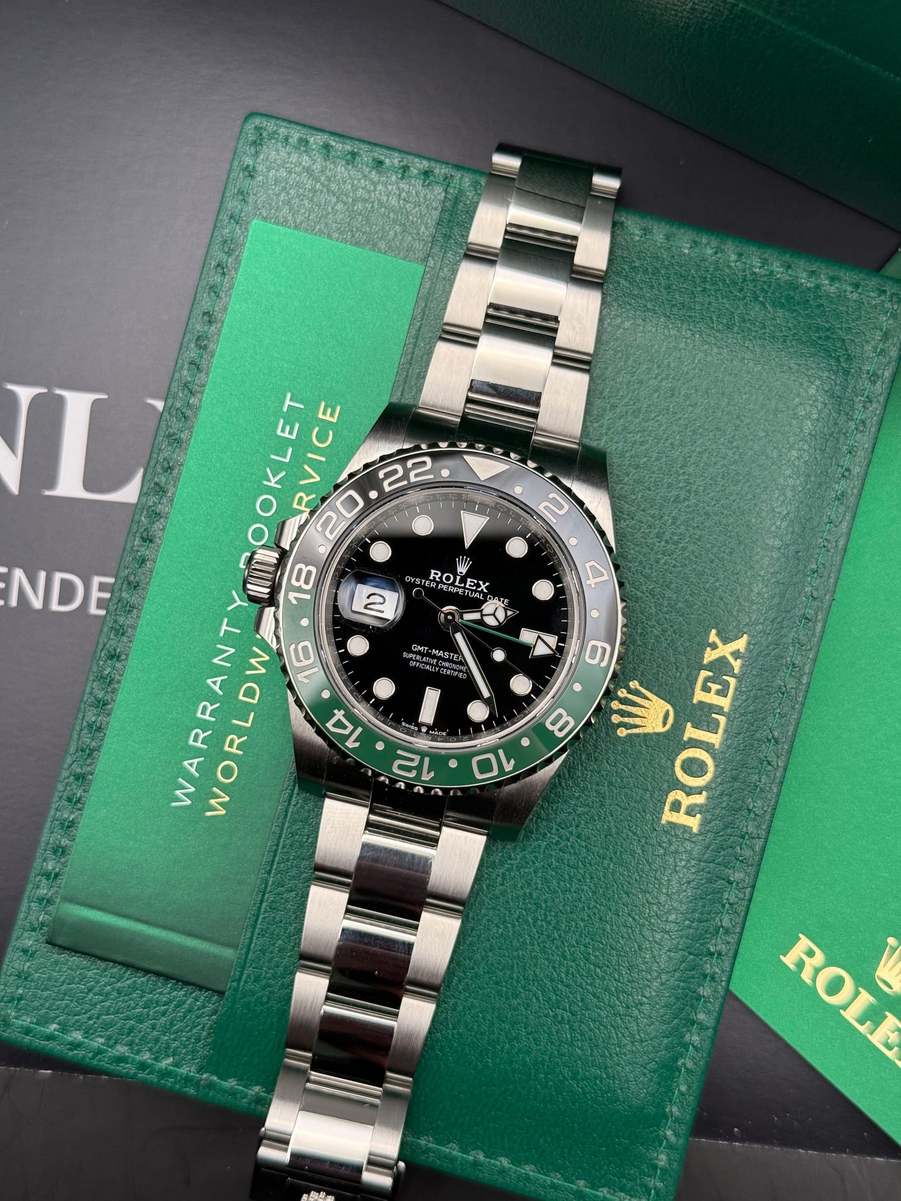Rolex GMT-Master prepared for a private retailer offer request